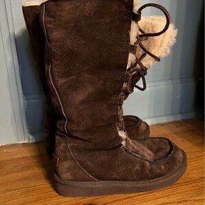 Women's Brown Suede Boots